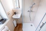 Badezimmer - Haus Kliffhues Whg. 4 - Top-Hundeurlaub