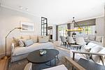 Wohnzimmer - Gardenlodge 3 - Top-Hundeurlaub