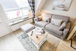 Wohnzimmer - Haus Norderstrasse 61, Whg. 8 - Top-Hundeurlaub