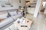 Wohnzimmer - Haus Norderstrasse 61, Whg. 8 - Top-Hundeurlaub