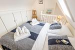Schlafzimmer - Haus Norderstrasse 61, Whg. 8 - Top-Hundeurlaub