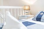 Schlafzimmer - Haus Norderstrasse 61, Whg. 8 - Top-Hundeurlaub