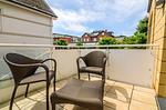 Balkon - Residenz Bismarck, Whg. 12a - Top-Hundeurlaub