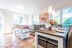 Wohnzimmer - Haus Grenzkrug, Haushälfte 4a - Top-Hundeurlaub