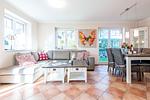 Wohnzimmer - Haus Grenzkrug, Haushälfte 4a - Top-Hundeurlaub
