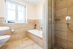 Badezimmer - Haus Grenzkrug, Haushälfte 4a - Top-Hundeurlaub