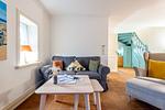 Wohnzimmer - Friesenhaus Käpt'n Hahn, Hausteil 02 - Top-Hundeurlaub