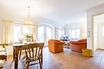 Wohnzimmer - Friesenhaus Käpt'n Hahn, Hausteil 01 - Top-Hundeurlaub