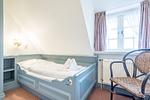 Schlafzimmer - Friesenhaus Käpt'n Hahn, Hausteil 01 - Top-Hundeurlaub