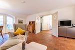 Wohnzimmer - Friesenhaus Käpt'n Hahn, Hausteil 05 - Top-Hundeurlaub