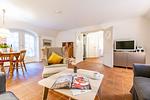 Wohnzimmer - Friesenhaus Käpt'n Hahn, Hausteil 05 - Top-Hundeurlaub