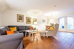 Wohnzimmer - Friesenhaus Käpt'n Hahn, Hausteil 05 - Top-Hundeurlaub