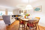 Wohnzimmer - Friesenhaus Käpt'n Hahn, Hausteil 05 - Top-Hundeurlaub