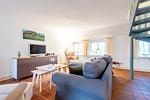 Wohnzimmer - Friesenhaus Käpt'n Hahn, Hausteil 06 - Top-Hundeurlaub