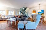 Wohnzimmer - Friesenhaus Käpt'n Hahn, Hausteil 06 - Top-Hundeurlaub
