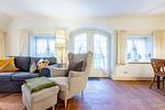 Wohnzimmer - Friesenhaus Käpt'n Hahn, Hausteil 07 - Top-Hundeurlaub