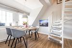 Wohnzimmer - Haus Weesterhuk Whg. 10 - Top-Hundeurlaub