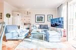 Wohnzimmer - Haus Sönshörn - Top-Hundeurlaub