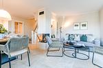 Wohnzimmer - Haus Steghüs - Top-Hundeurlaub