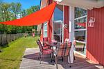 Terrasse - Ferienhaus "Marielund" im Ferienpark Holm an der Ostsee - Top-Hundeurlaub