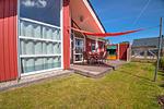 Terrasse - Ferienhaus "Marielund" im Ferienpark Holm an der Ostsee - Top-Hundeurlaub