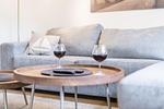 Wohnzimmer - Haus Norderstraße 77 - Top-Hundeurlaub