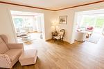 Wohnzimmer - Haus Norderstraße 77 - Top-Hundeurlaub