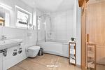 Badezimmer - Ferienwohnung Haus Seepferdchen Olpenitz - Top-Hundeurlaub