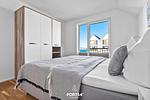 Schlafzimmer - Ferienwohnung Haus Seepferdchen Olpenitz - Top-Hundeurlaub