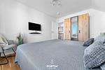 Schlafzimmer - Ferienwohnung Haus Seepferdchen Olpenitz - Top-Hundeurlaub
