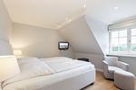 Schlafzimmer - Düün Hüs, App. 4 - Top-Hundeurlaub
