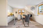 Küche / Küchenzeile - Ferienwohnung Kleine Welle Schönberger Strand - Top-Hundeurlaub