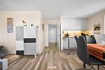 Wohnzimmer - Ferienwohnung Kleine Welle Schönberger Strand - Top-Hundeurlaub