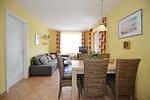 Wohn - und Essbereich - Wohnung 43 - Top-Hundeurlaub