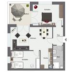 Grundriss - Wohnung 43 - Top-Hundeurlaub