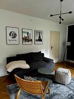 Wohnzimmer - Ferienhaus "Hagen" in Schkopau mit 3 Schlafzimmern - Top-Hundeurlaub