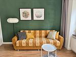 Wohnzimmer - Ferienhaus "Jasmine" in Hettstedt mit 3 Schlafzimmern - Top-Hundeurlaub