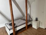 Schlafzimmer - Ferienhaus "Jasmine" in Hettstedt mit 3 Schlafzimmern - Top-Hundeurlaub