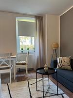 Wohnzimmer - Einfaches Appartement "Hannes" in Halle inklusive Parkplatz - Top-Hundeurlaub