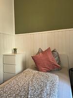 Schlafzimmer - Einfaches Appartement "Hannes" in Halle inklusive Parkplatz - Top-Hundeurlaub