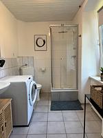 Badezimmer - Einfaches Appartement "Hannes" in Halle inklusive Parkplatz - Top-Hundeurlaub
