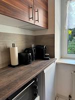 Küche / Küchenzeile - Einfaches Appartement "Hannes" in Halle inklusive Parkplatz - Top-Hundeurlaub