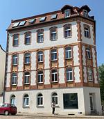 Fassade / Eingang - Gemütliches Appartement "Maria" in Zeitz mit 3 Schlafzimmern - Top-Hundeurlaub