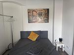 Schlafzimmer - Gemütliches Appartement "Emma" in Halle inklusive Stellplatz - Top-Hundeurlaub