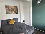 Schlafzimmer - Gemütliches Appartement "Emma" in Halle inklusive Stellplatz - Top-Hundeurlaub