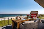 Terrasse - Ferienwohnung Strandperle, App. 3 Olpenitz - Top-Hundeurlaub
