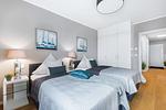Schlafzimmer - Ferienwohnung Strandperle, App. 3 Olpenitz - Top-Hundeurlaub
