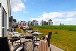 Terrasse - Ferienhaus Kaptains Strandhuus Olpenitz - Top-Hundeurlaub