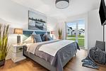 Schlafzimmer - Ferienhaus Kaptains Strandhuus Olpenitz - Top-Hundeurlaub