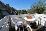 Balkon - Seestraße 6A , App. 6 - Top-Hundeurlaub